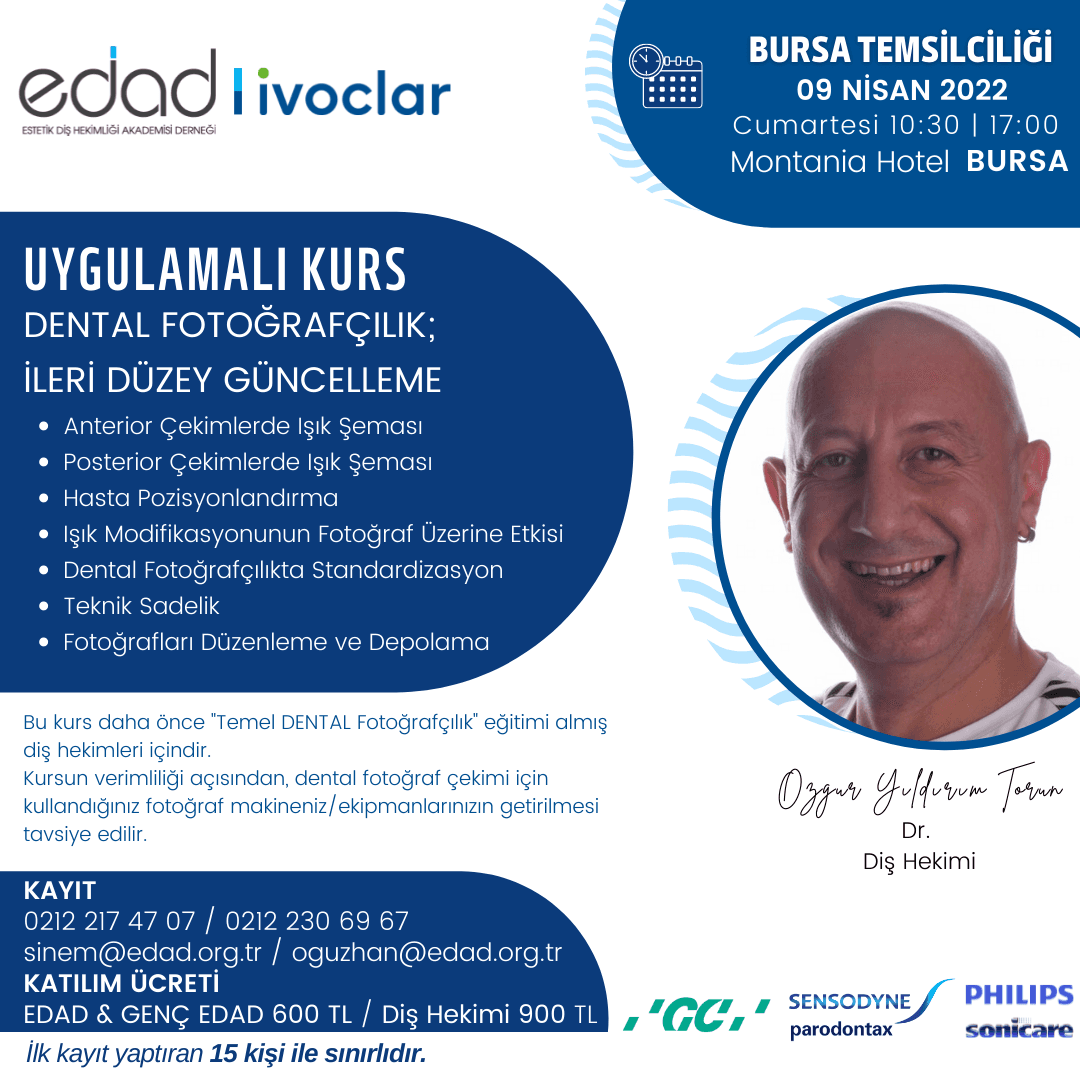 Dental Fotoğrafçılık; İleri Düzey Güncelleme