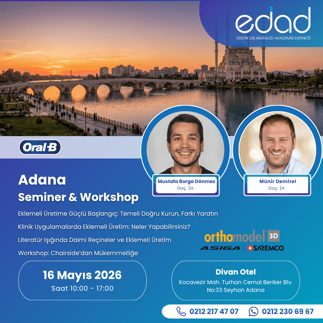 Adana Semineri "Doç. Dr. Münir Demirel & Doç. Dr. Mustafa Borga Dönmez"